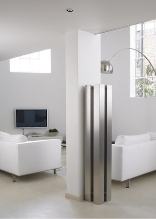 Aeon Stanza - Image shown STA15-S - 1510mm (H) x 260mm (W) - Brushed Stainless Aeon Stanza - Image shown STA15-S - 1510mm (H) x 260mm (W) - Brushed Stainless