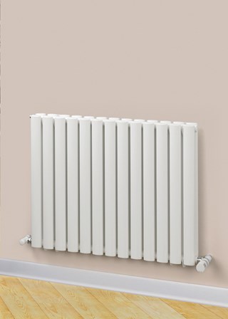 Rads 2 Rails Vertical Horizontal Double - White 