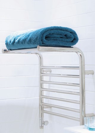 JIS Sussex Newhaven Stainless Steel Heated Towel Rail