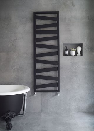 Zehnder Ribbon - Image shown in Matt Black 0557