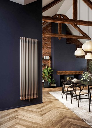 DQ Modus Electric finished in Bare Metal Lacquer