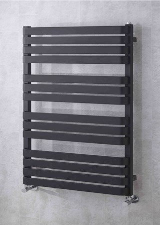 Supplies 4 Heat Milton - Image shown in Jet Black RAL9005 Supplies 4 Heat Milton - Image shown in Jet Black RAL9005