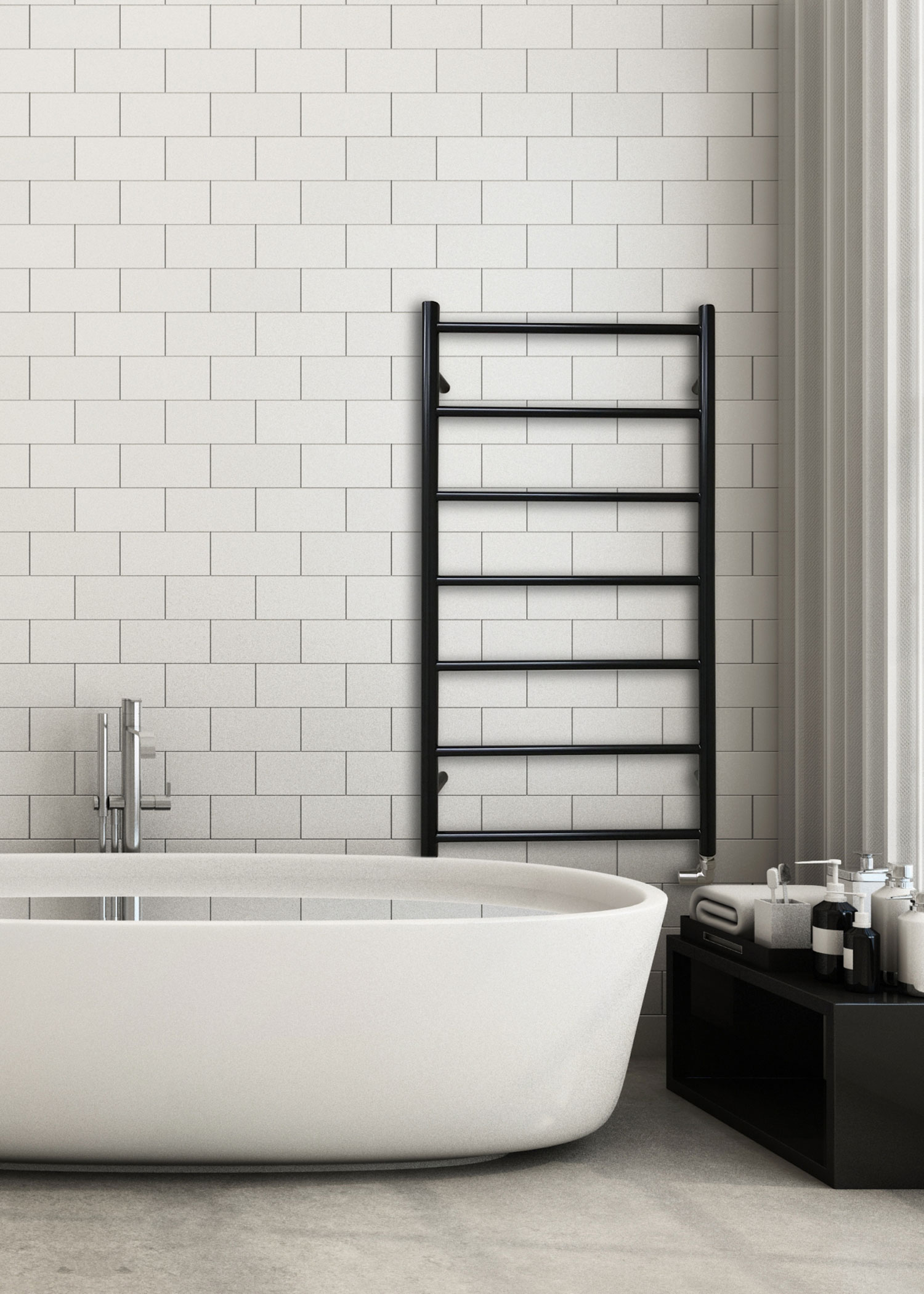 JIS Sussex Pevensey Electric Towel Rail