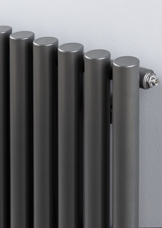 Supplies 4 Heat Hornby Vertical - Image shown in Gun Metal Grey (Close Up)