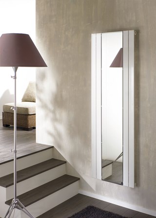 Zehnder Roda Mirror Single - ROM-180-059 - Image shown in White RAL9016