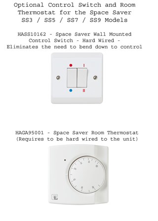 Smiths Space Saver SS3 Kitchen Plinth Fan Convector
