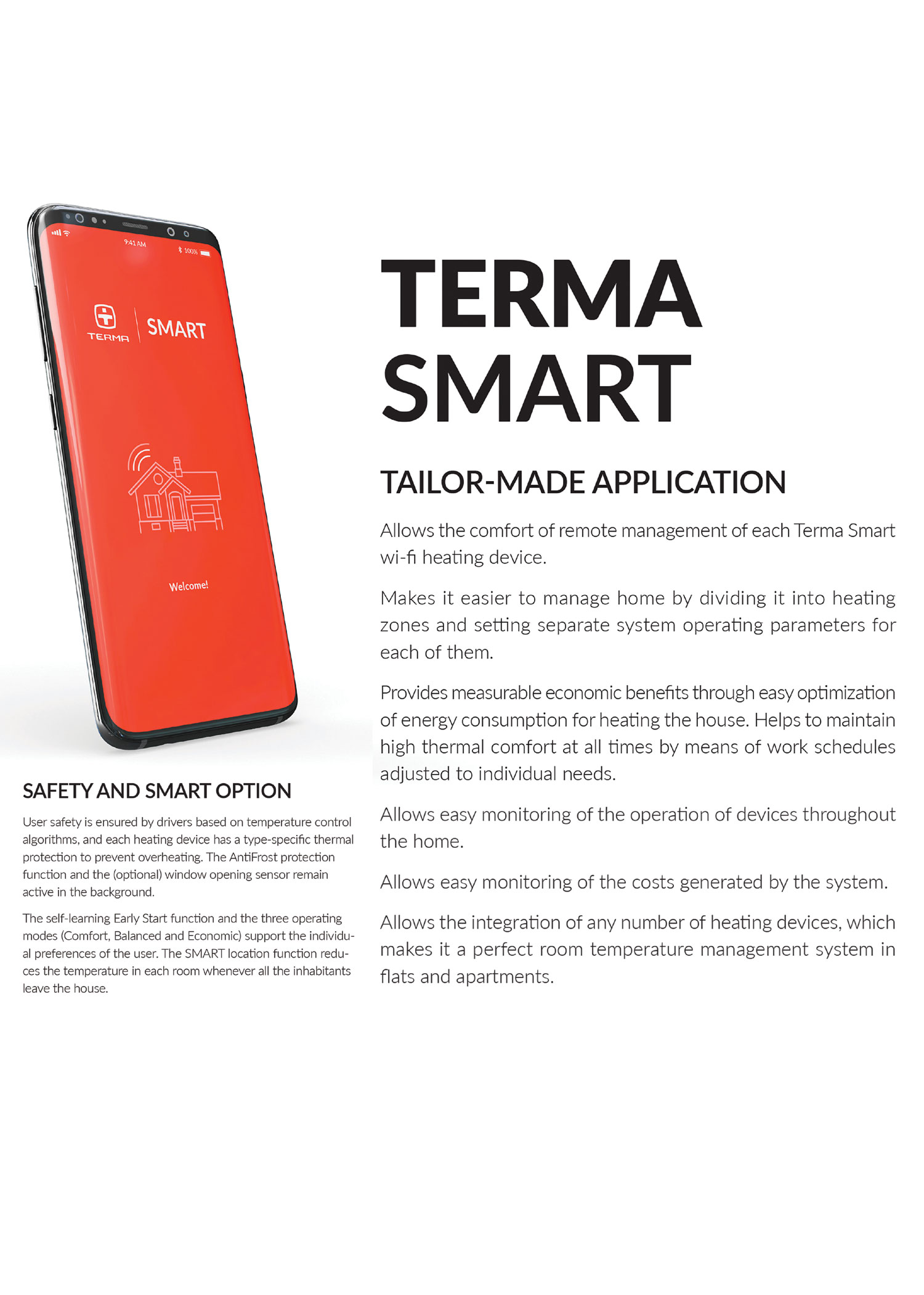 Terma VEO WiFi Smart Heating Element