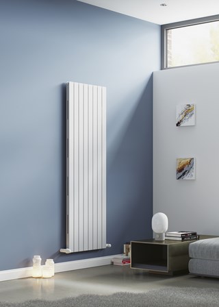 Eucotherm Mars Elegant Duo Vertical - White RAL9003