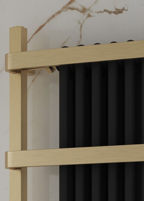Reina Regina finished in Brushed Brass Detail Image Reina Regina finished in Brushed Brass Detail Image