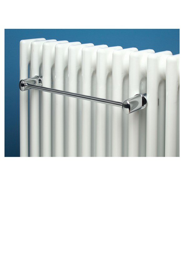 Apollo STH - Straight towel holder (For Roma radiators 500mm length and above)