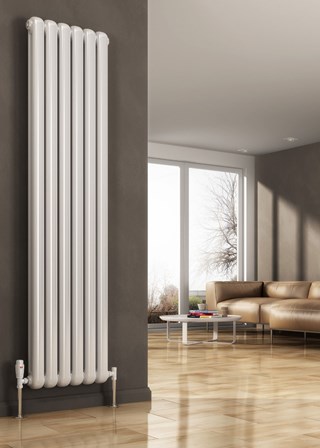 Reina Coneva Vertical - Image shown in White - 1800mm (H) x 440mm (W)