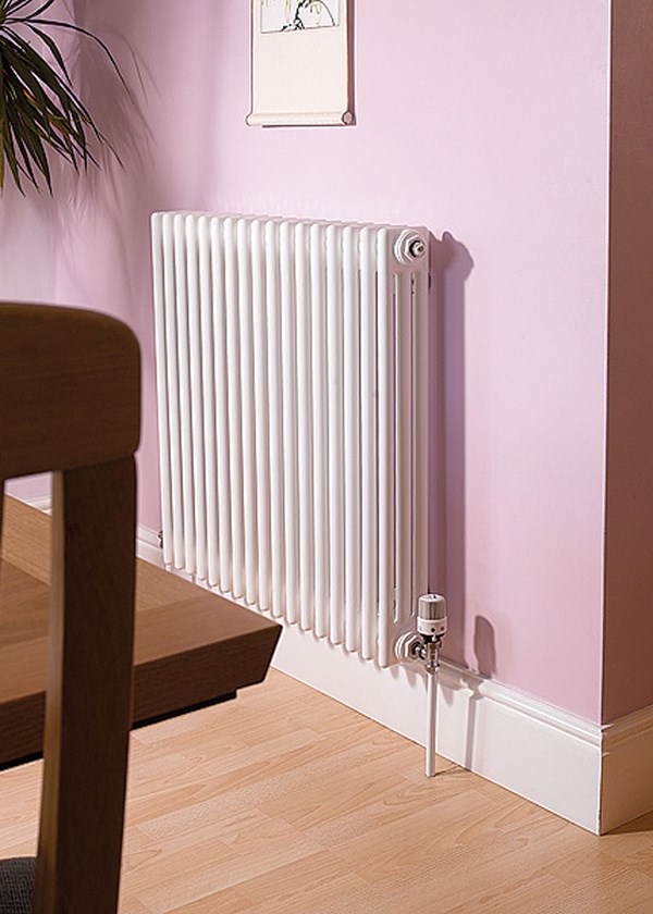 Apollo Roma 3 Column Horizontal Radiators - White (RAL9016)