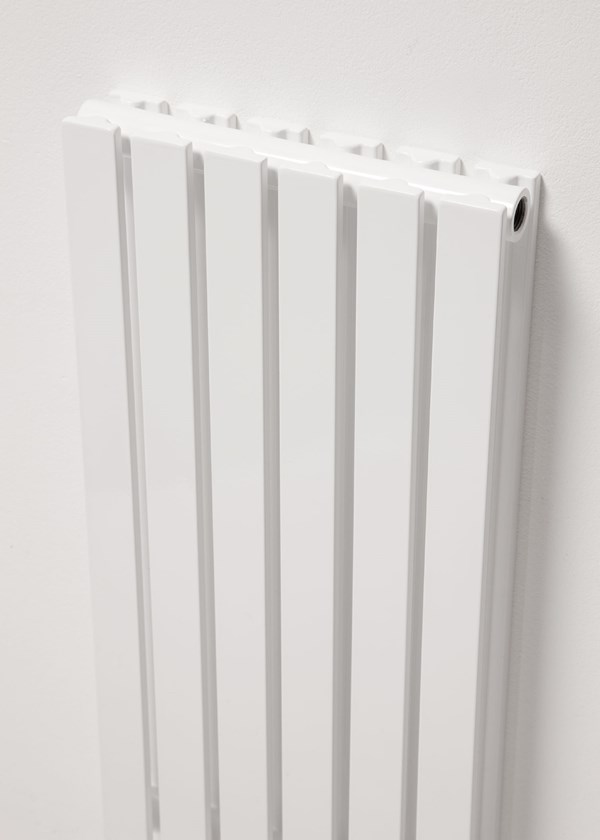 Ultraheat Linear White Vertical Designer Radiator