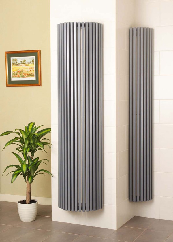 Apollo Bassano Vertical Round Radiator
