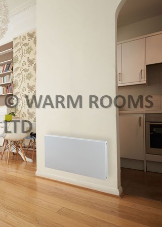 Tempora Pannello Type 22 Double Panel Double Convector Flat Panel Radiator - 400mm Height - White