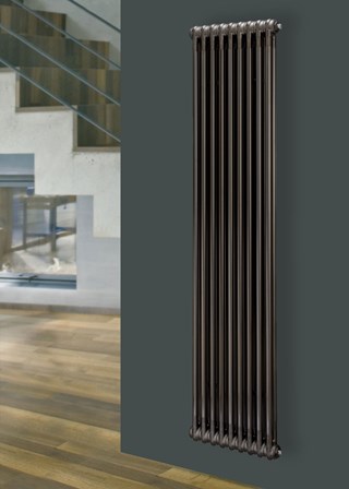 Eton & Bell Classic 2 Column Radiators - 1500mm & 1800mm Height - Lacquered Bare Metal