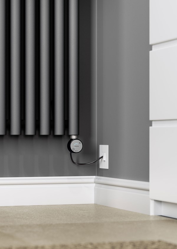 Terma Rolo Room E - Modern Grey Detail