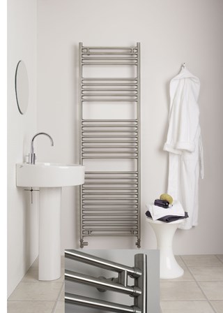 Aeon Seren finished in Brushed Stainless with standard Brushed Stainless Trim
