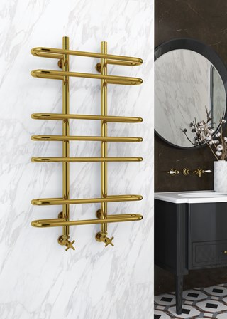 Sunerzha Furore - Image shown 1000mm (H) x 600mm (W) - Gold Sunerzha Furore - Image shown 1000mm (H) x 600mm (W) - Gold