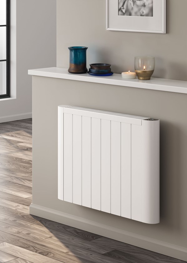 Reina Serre Electric Radiator finished in White - Size Shown 550mm (H) x 800mm (W) Reina Serre Electric Radiator finished in White - Size Shown 550mm (H) x 800mm (W)
