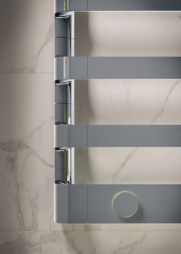 The Radiator Company Step Electric Designer Heated Towel Rail