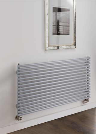 The Radiator Company Sitar Single Horizontal - Image shown in Grey The Radiator Company Sitar Single Horizontal - Image shown in Grey