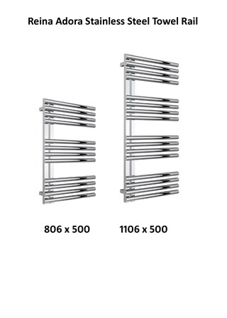 Reina Adora Heated Towel Rails