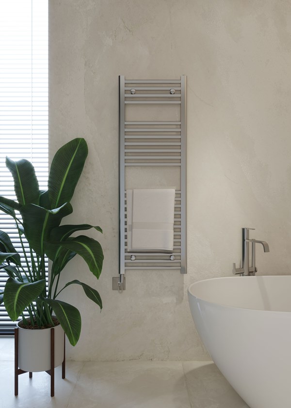 Ultraheat Chelmsford Straight Chrome Electric Ultraheat Chelmsford Straight Chrome Electric