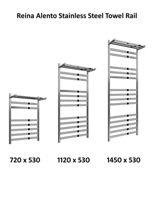 Reina Alento Stainless Steel Towel Rail  