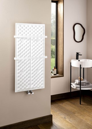 The Radiator Company Cuscino Designer Towel Rail The Radiator Company Cuscino Designer Towel Rail