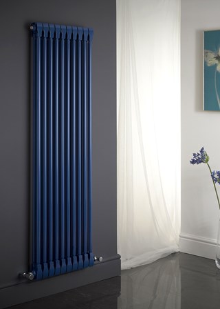 Apollo Monza Vertical - Image shown 2 Column in RAL5010 Apollo Monza Vertical - Image shown 2 Column in RAL5010