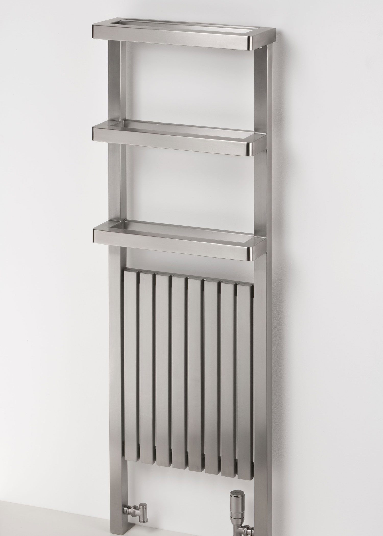 Aeon Gallipoli - Image shown GALL-3-S - 1494mm (H) x 490mm (W) - Brushed Stainless
