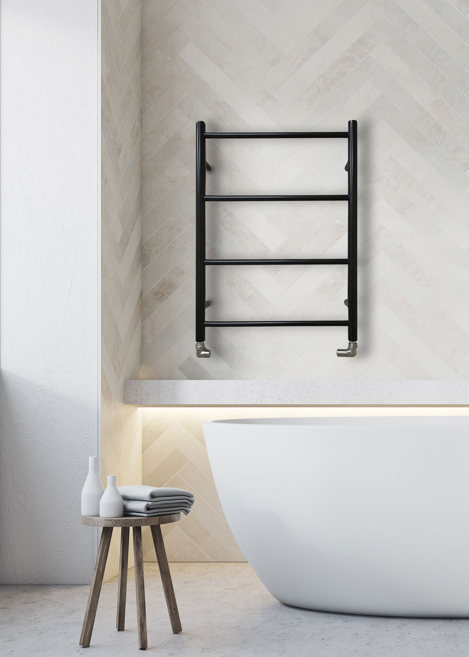 JIS Sussex Rusper Electric Towel Rail