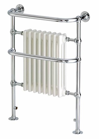 DQ Double Quick Old Buckenham Floor Mounted - Image shown in Chrome DQ Double Quick Old Buckenham Floor Mounted - Image shown in Chrome