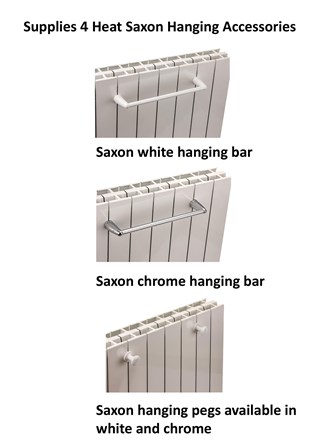 Supplies 4 Heat Saxon Vertical Aluminium Radiator