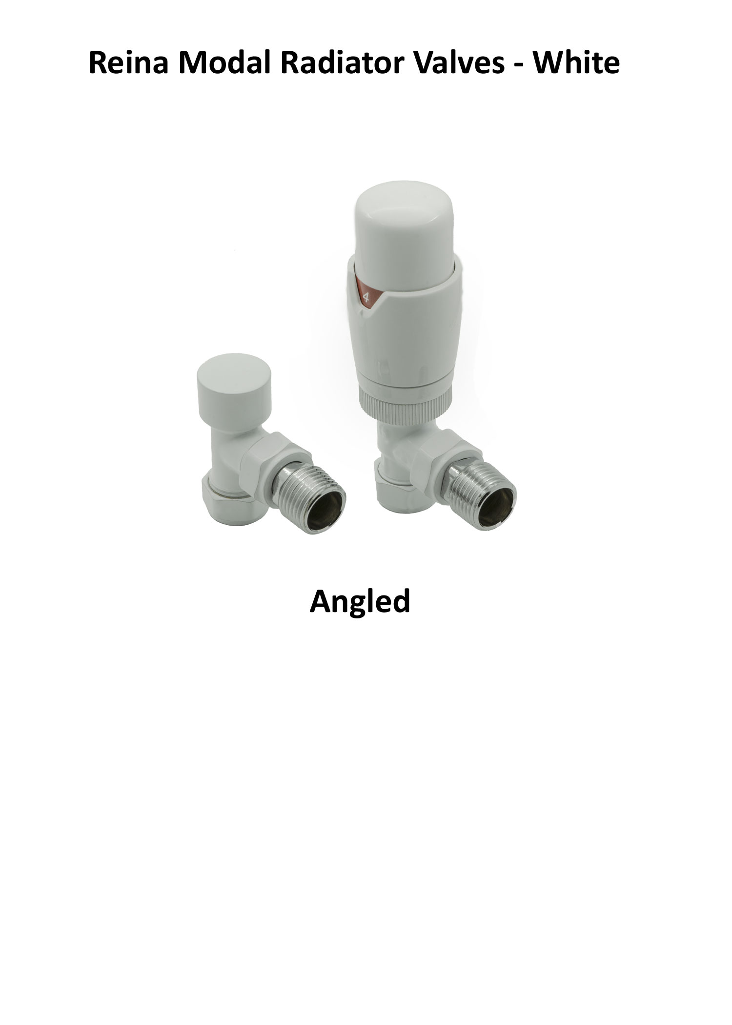 Reina Modal TRV Thermostatic Radiator valves 