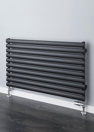 Supplies 4 Heat Tallis Single Horizontal - Image shown in Special Finish Carbon