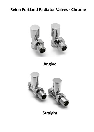 Reina Portland Manual Radiator valves