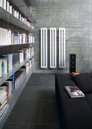 Zehnder Metropolitan Vertical - Image shown in White RAL9016 Zehnder Metropolitan Vertical - Image shown in White RAL9016