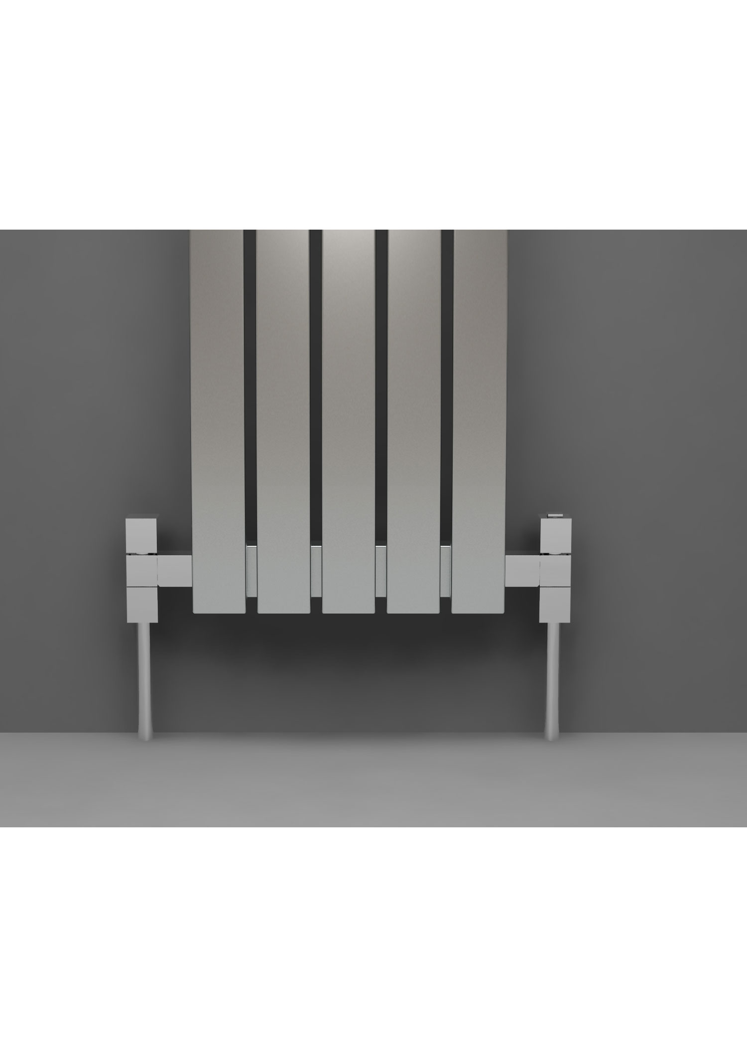 Valve Set 5 - Brushed Steel