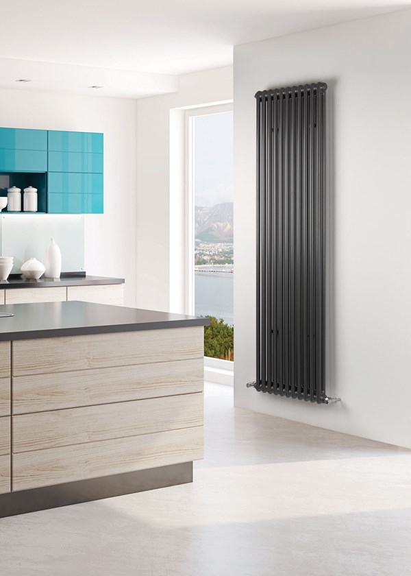 MHS Multisec 2 column Radiator - 1800mm Height - Anthracite